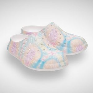 TOMS | Tie Dye Mallow Mule Slip-On Clog Shoes | Molded | 8.5